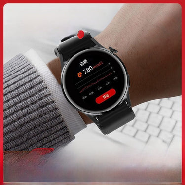 Smart Health Watch for Seniors - Heart Rate & BP - InspiredGrabs.com